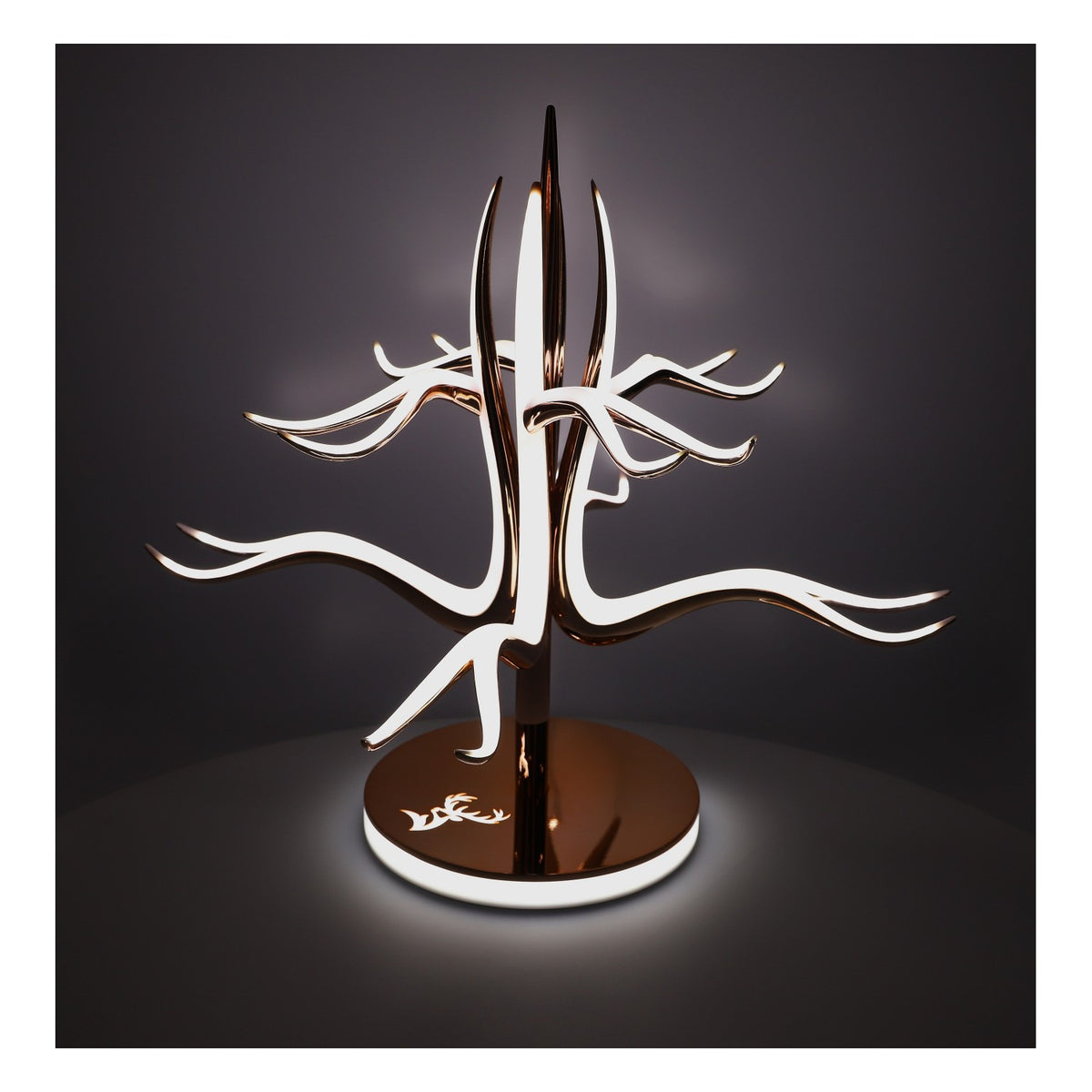 Glenfiddich Whisky LED Glorifier Albero di bicchieri Pubblicità luminosa "The Imperial Chandelier" – Vista 5