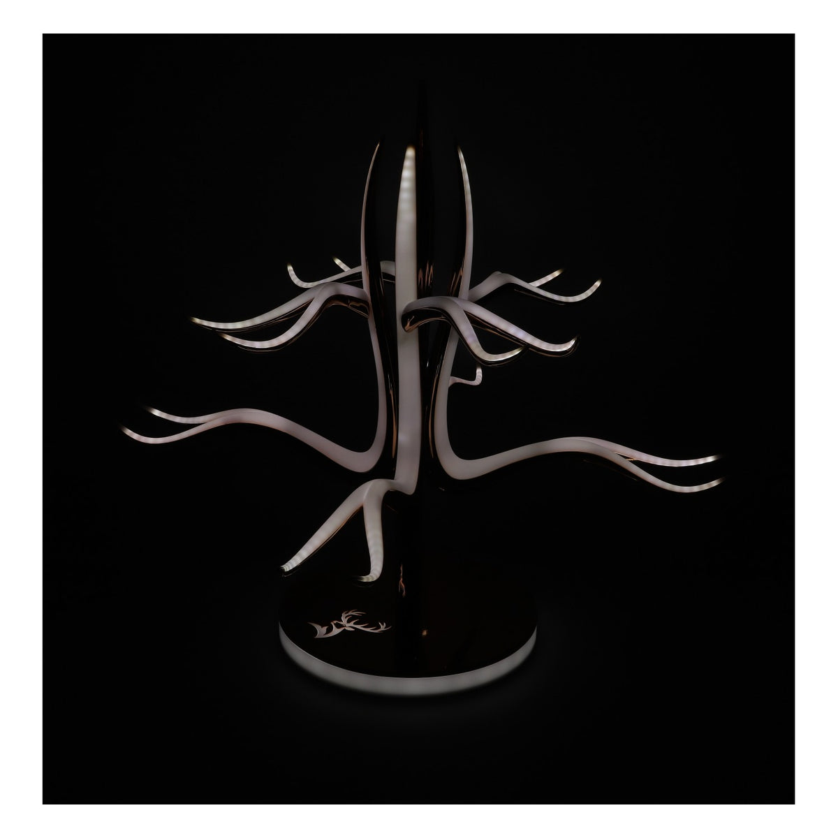 Glenfiddich Whisky LED Glorifier Albero di bicchieri Pubblicità luminosa "The Imperial Chandelier" – Vista 6