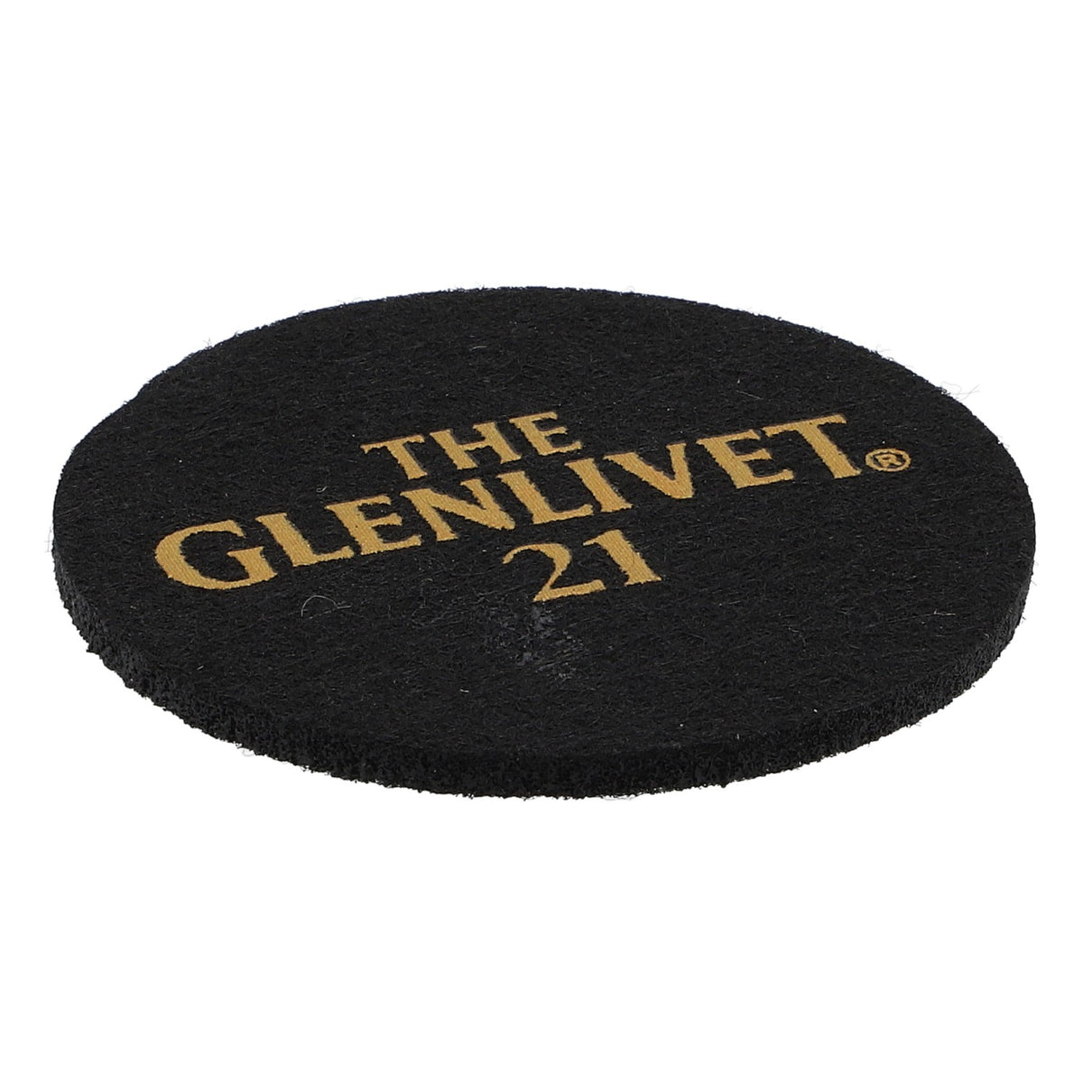 Sottobicchieri in feltro Glenlivet Whisky Sottobicchieri in vetro Nero 6,2 cm di diametro "Glenlivet 21" – Vista 3