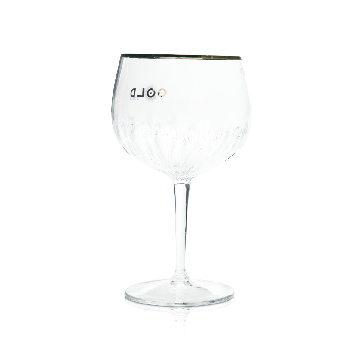 Bicchiere da gin Gold Balloon 0,7 l Calice con bordo dorato Bicchieri da cocktail tonic long drink – Vista 2