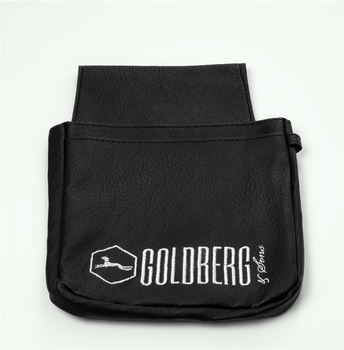 Portamonete Goldberg Mixer, fondina in similpelle nera – Vista 2