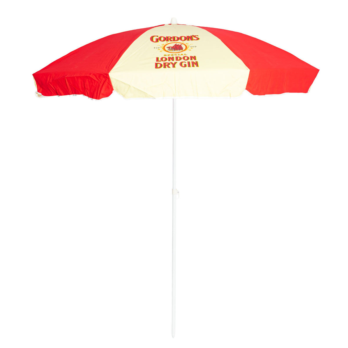 Ombrellone Gordon’s Gin 2x2 m rosso