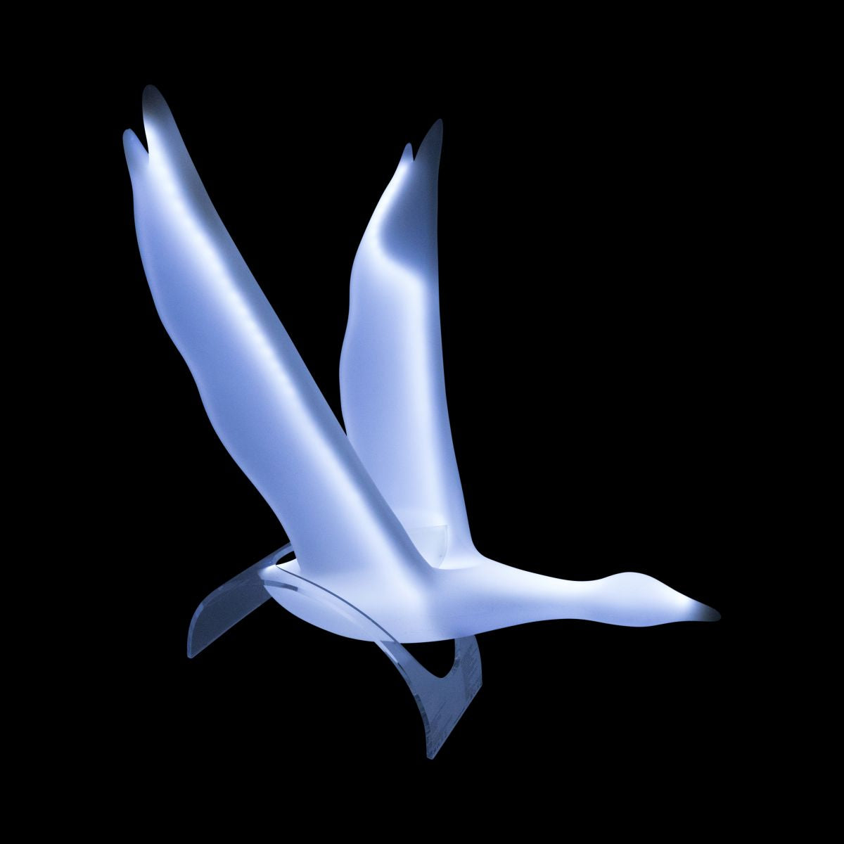 Grey Goose Glorifier LED Oca 3,5 + 4 l Bottiglie Neon Night Espositore per bottiglie – Vista 3