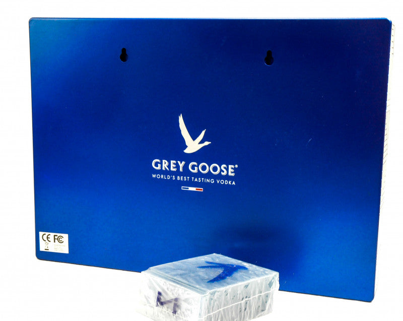 Insegna luminosa LED Grey Goose con lettere decorative per bar – Vista 4