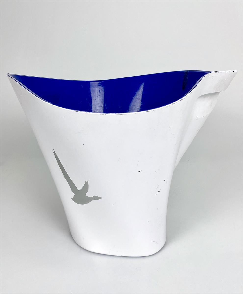 Grey Goose Vodka Contenitore per cubetti di ghiaccio Raffredda bottiglie bianco blu piccolo usato