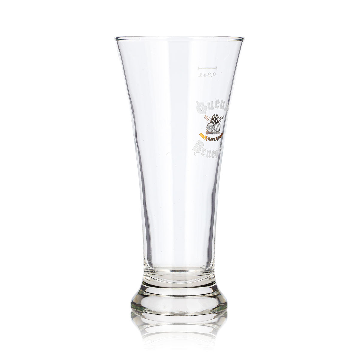 Bicchiere da birra Gueuze da 0,25 l, modello "Pokal Bruegel" – Vista 3