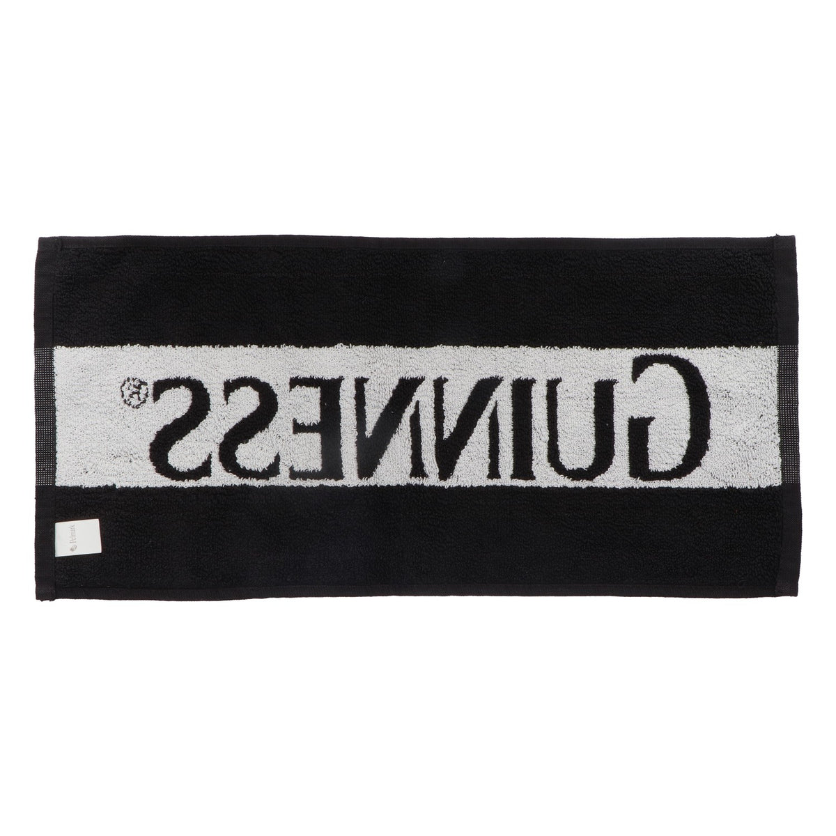 Asciugamano da bar Guinness Bartowel Asciugamano da bancone Nero solo scritta – Vista 3