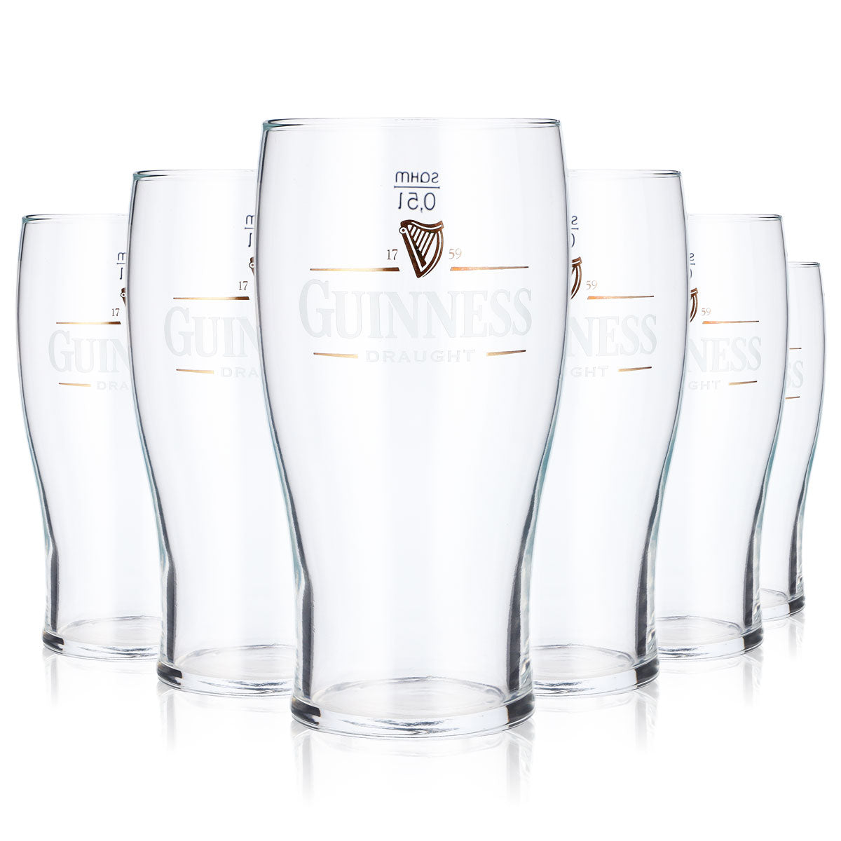 Bicchiere da birra Guinness Willibecher Bicchieri da birra 0,5 l Bicchiere Draught – Vista 4
