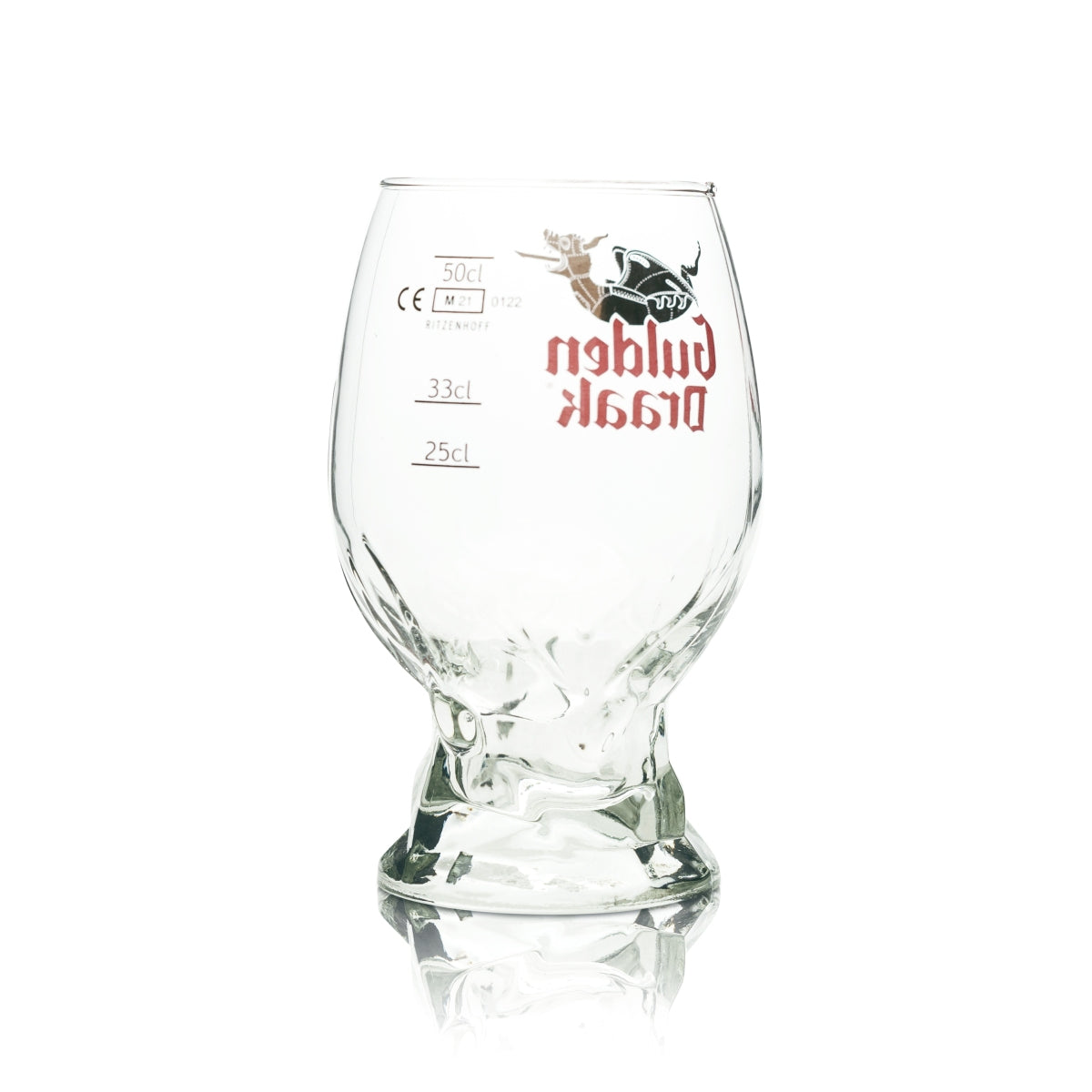6 bicchieri da birra Gulden Draak da 0,5 l, bicchieri a calice, bicchieri da birra belgi, bicchieri Verre – Vista 3