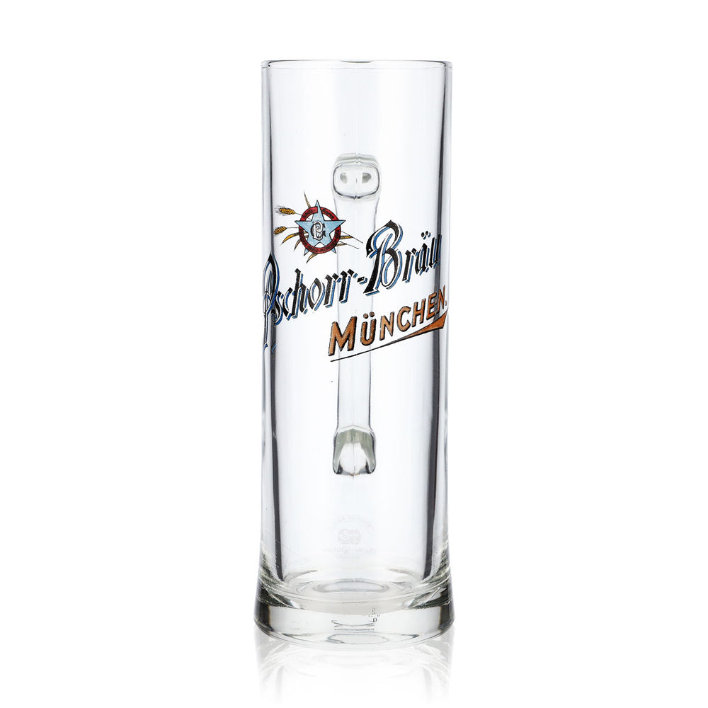 Bicchiere da birra Hacker Pschorr da 0,5 l, boccale Pschorr-Bräu Monaco di Baviera