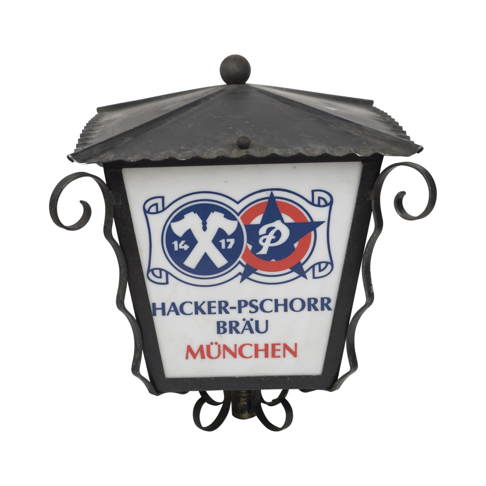 Hacker Pschorr Birra Lanterna Birrificio Gastronomia Lampada da esterno Birreria all'aperto