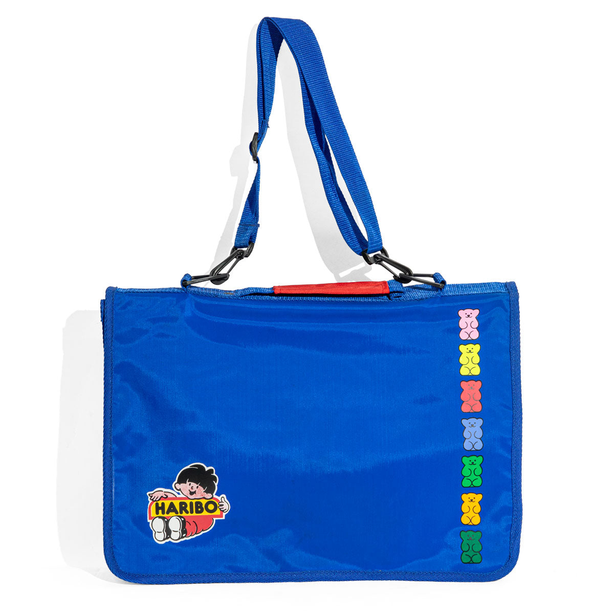 Haribo Gummibärchen Borsa a tracolla Zainetto Borsa per il tempo libero blu