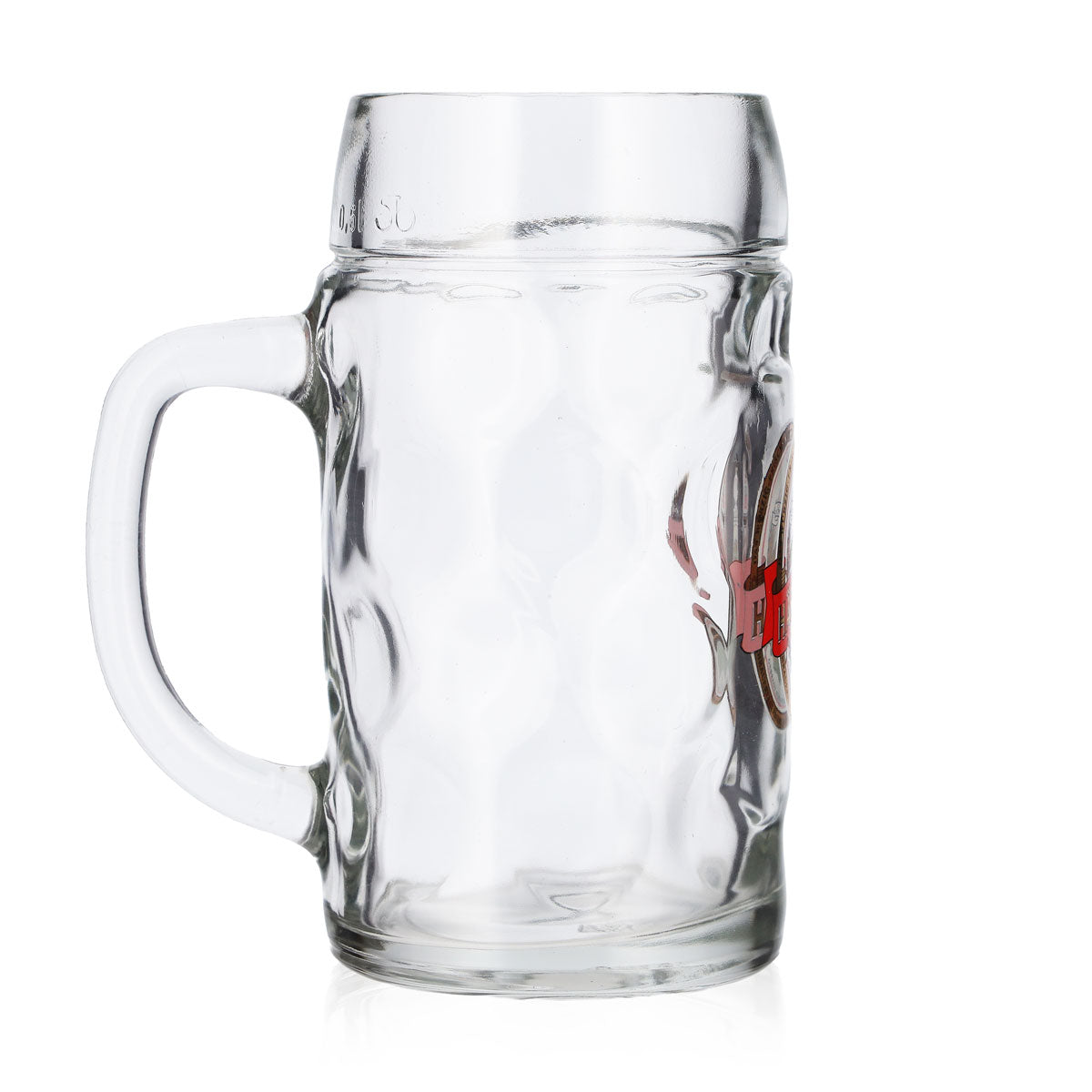 Bicchiere da birra Härle Gold da 0,5 l, forma a boccale – Vista 3