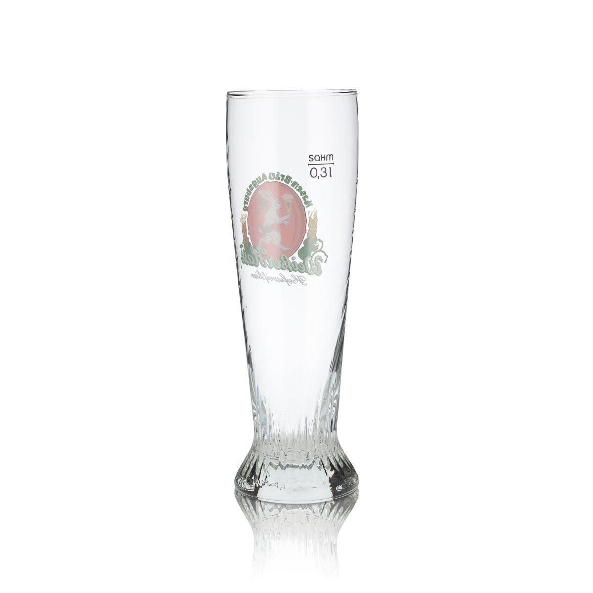 Hasenbräu Augsburg Bicchiere da birra bianca 0,3 l Bicchieri da birra Hefeweizen Birrificio Augsburg – Vista 2
