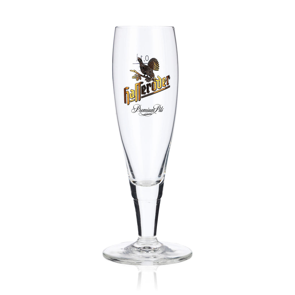 Bicchiere da birra Hasseröder Bicchieri Bicchiere di benvenuto Bicchiere da ricevimento 0,1 l Coppa RC