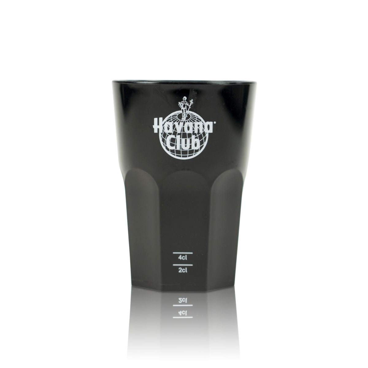 6 bicchieri riutilizzabili in plastica Havana Club, 0,4 l, nero opaco, per long drink – Vista 3