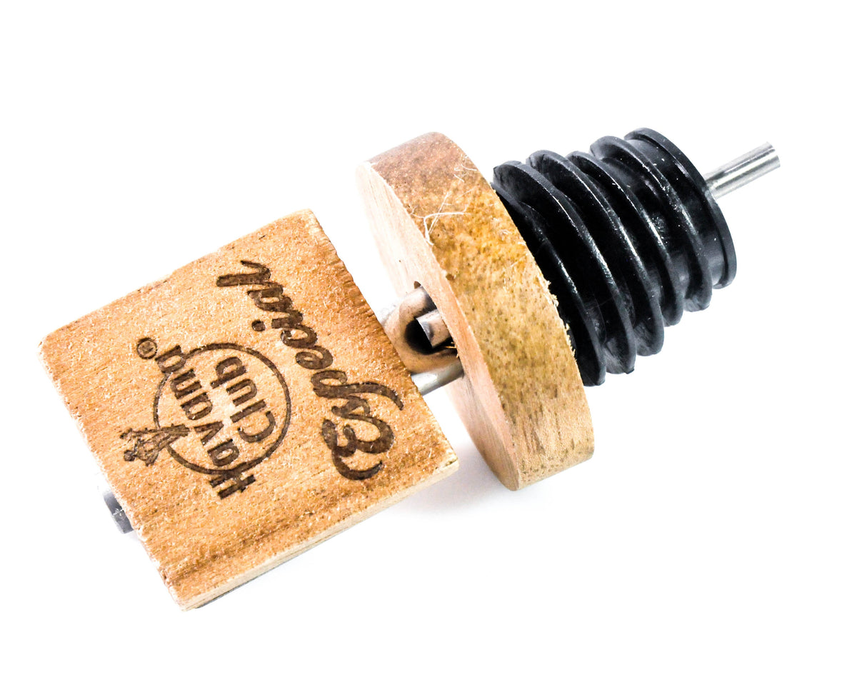 5x Havana Club Rum Versatore per bottiglie "Especial" in legno