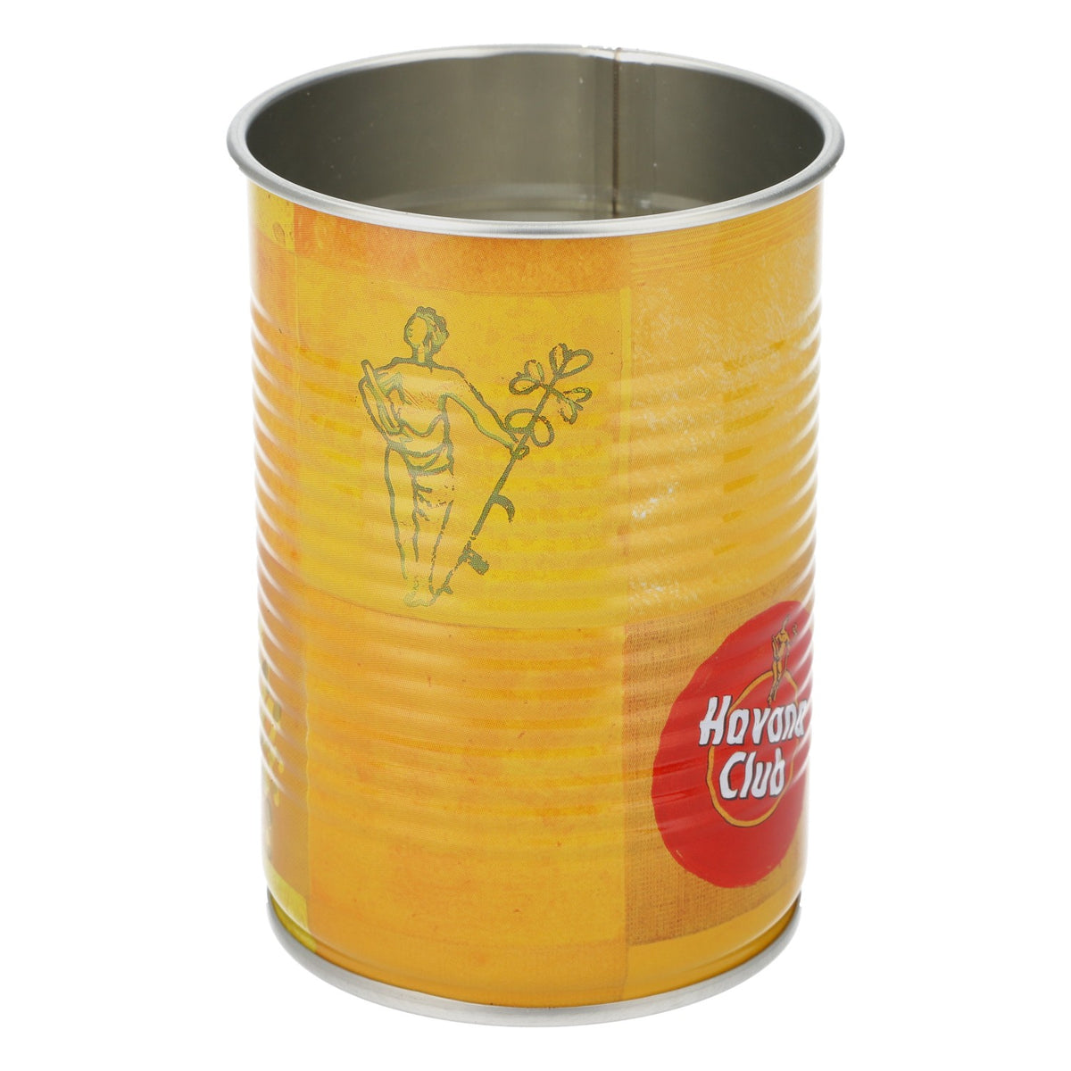 Havana Club Rum Barattolo di latta Bicchieri di vetro 0,42 l Tazza Giallo Multiuso – Vista 2