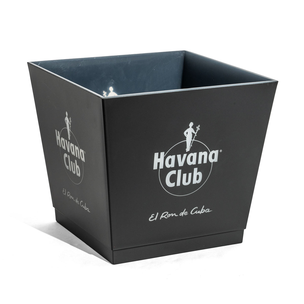 Havana Rum Cooler LED contenitore per cubetti di ghiaccio batteria ricaricabile Icecube nero 4 angolare