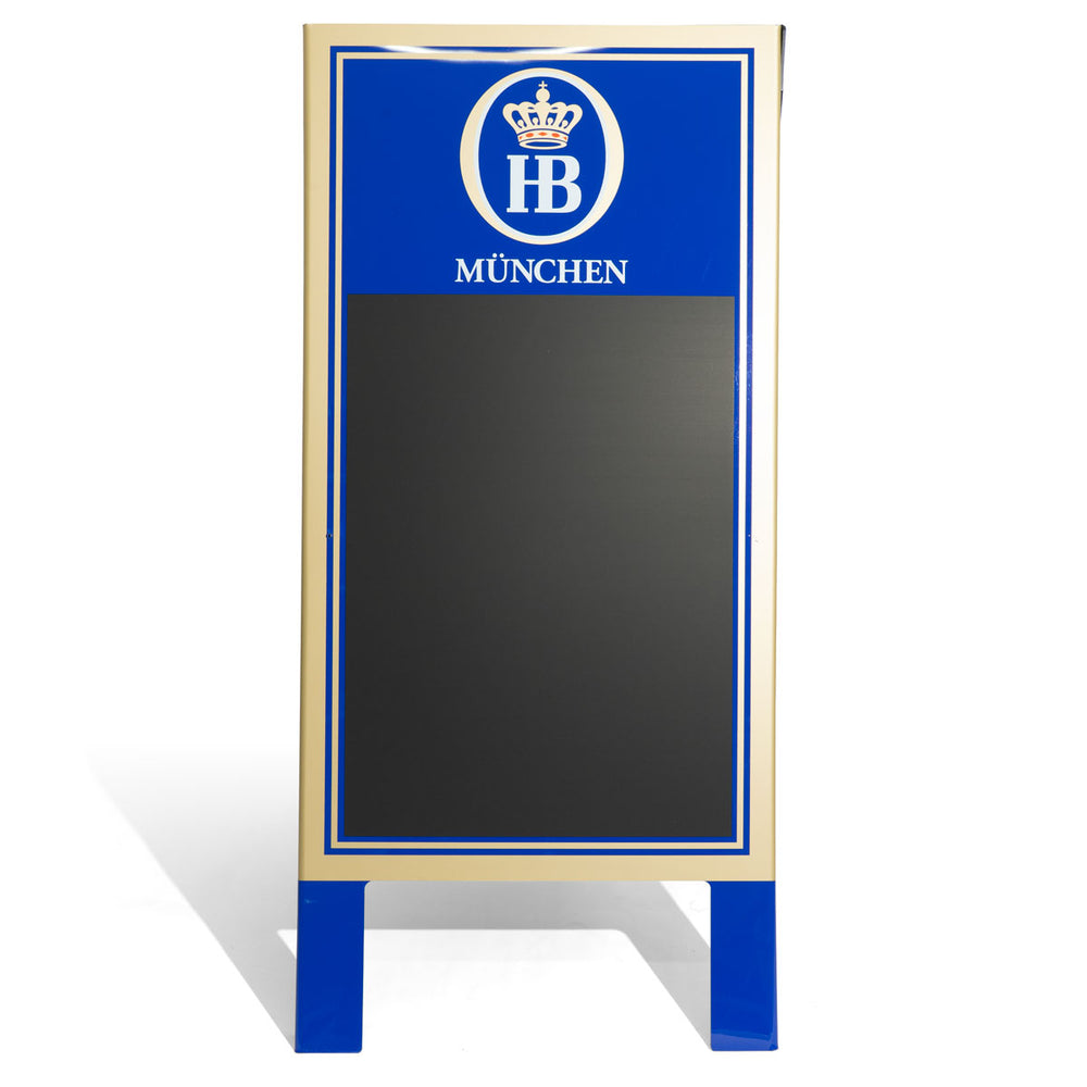 HB Monaco di Baviera Birra A-Frame Espositore pubblicitario Lavagna stradale Lavagna