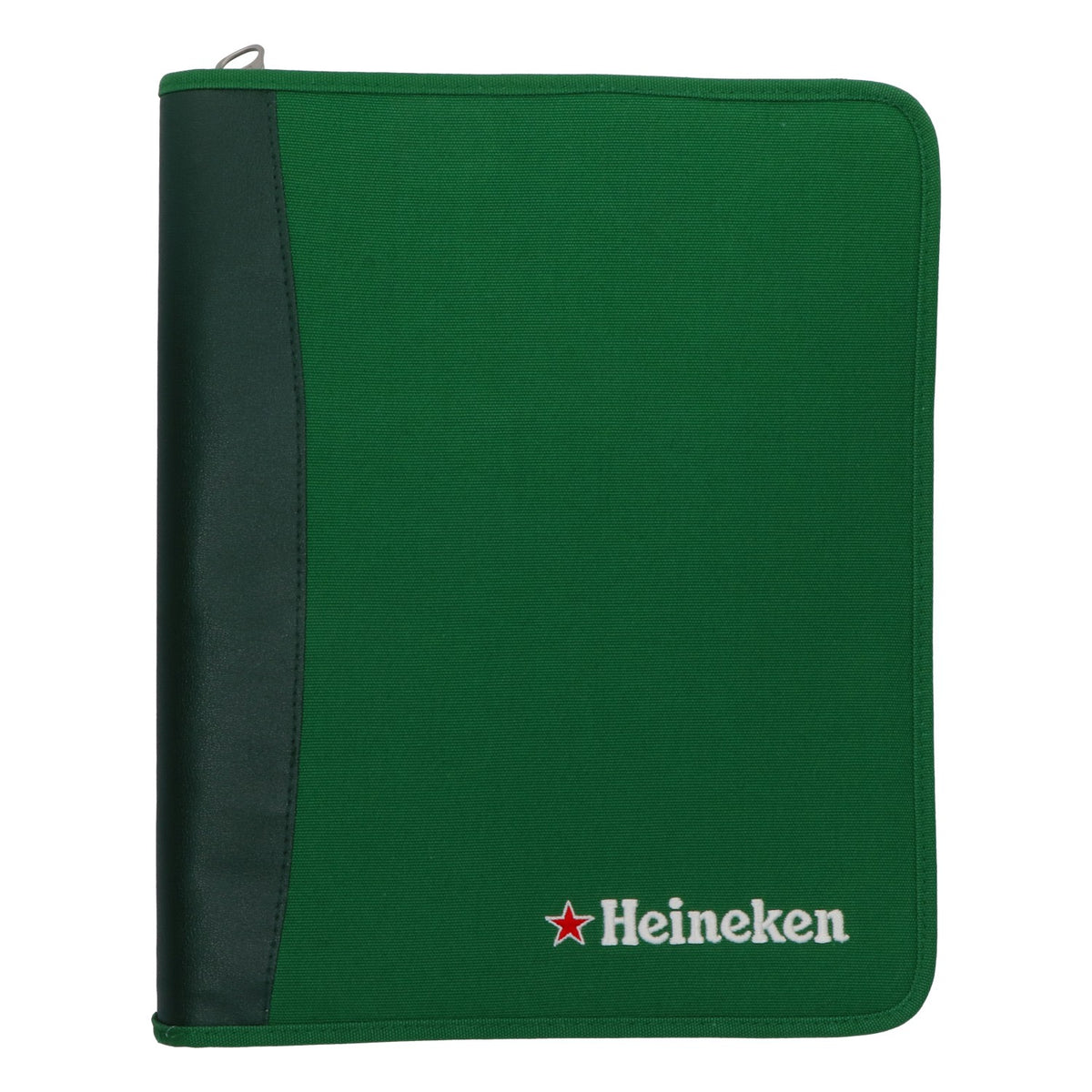 Raccoglitore Heineken formato A4, borsa da ufficio, verde, cartella per conferenze, organizer