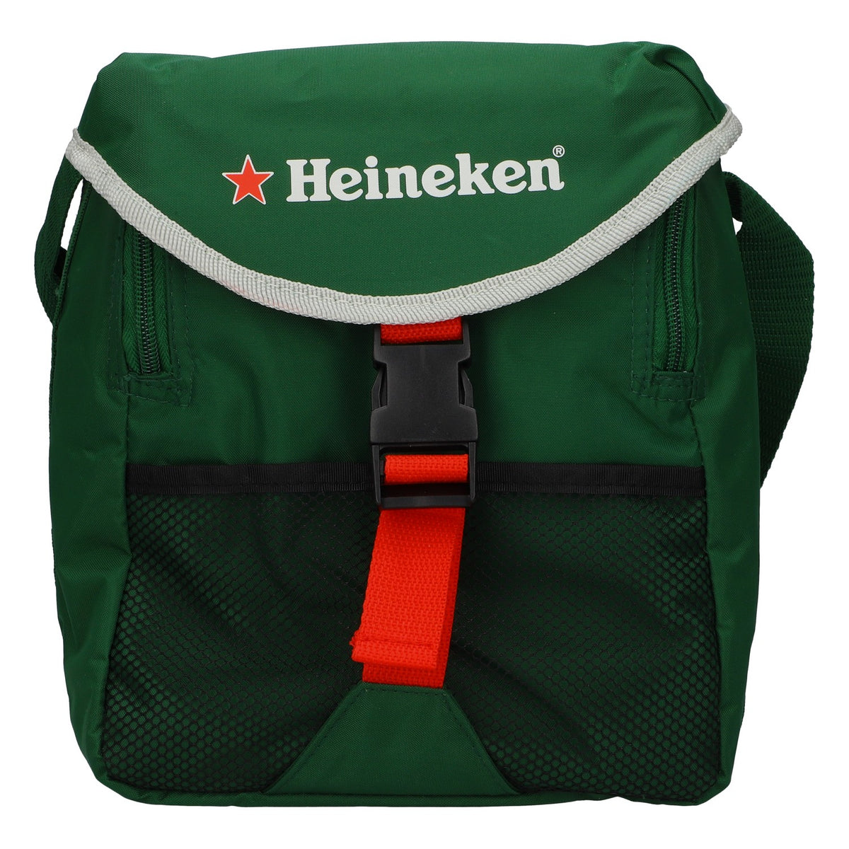 Borsa termica Heineken per lattine e bottiglie, isolata, in poliestere, da esterno, verde – Vista 2
