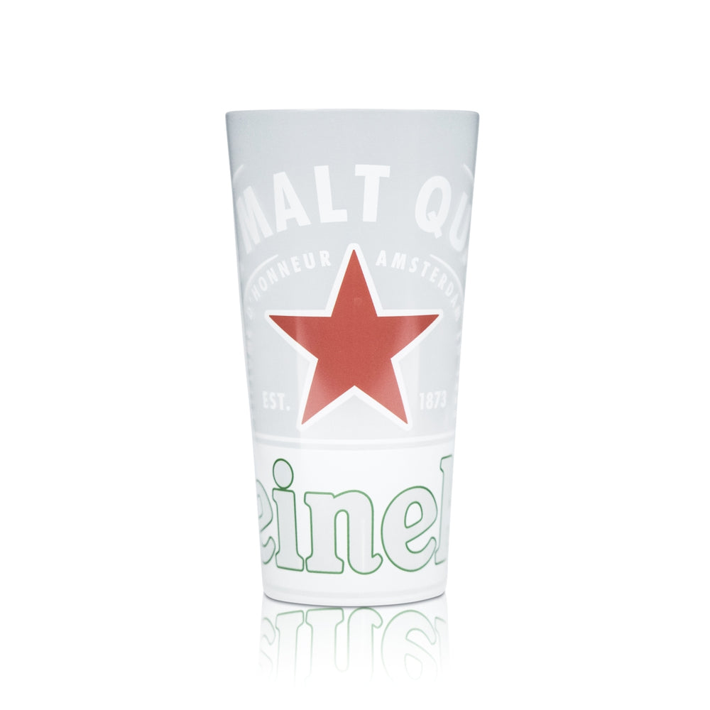 Heineken Bicchiere da birra in plastica 0,5 l riutilizzabile Bicchieri in plastica rigida Bar
