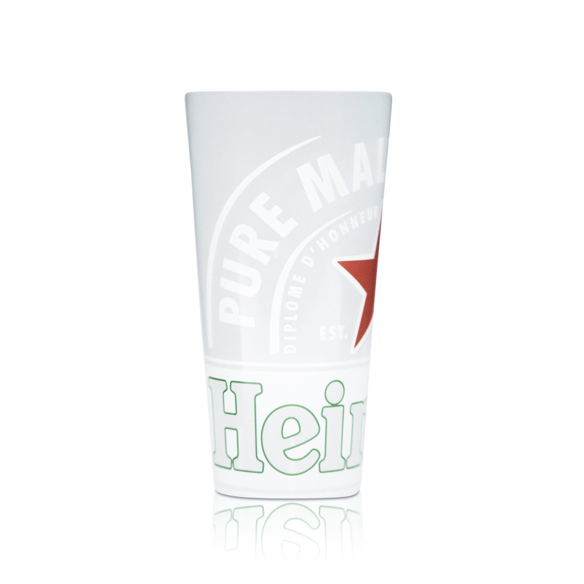 6 bicchieri da birra in plastica Heineken da 0,5 l, riutilizzabili, in plastica rigida – Vista 4