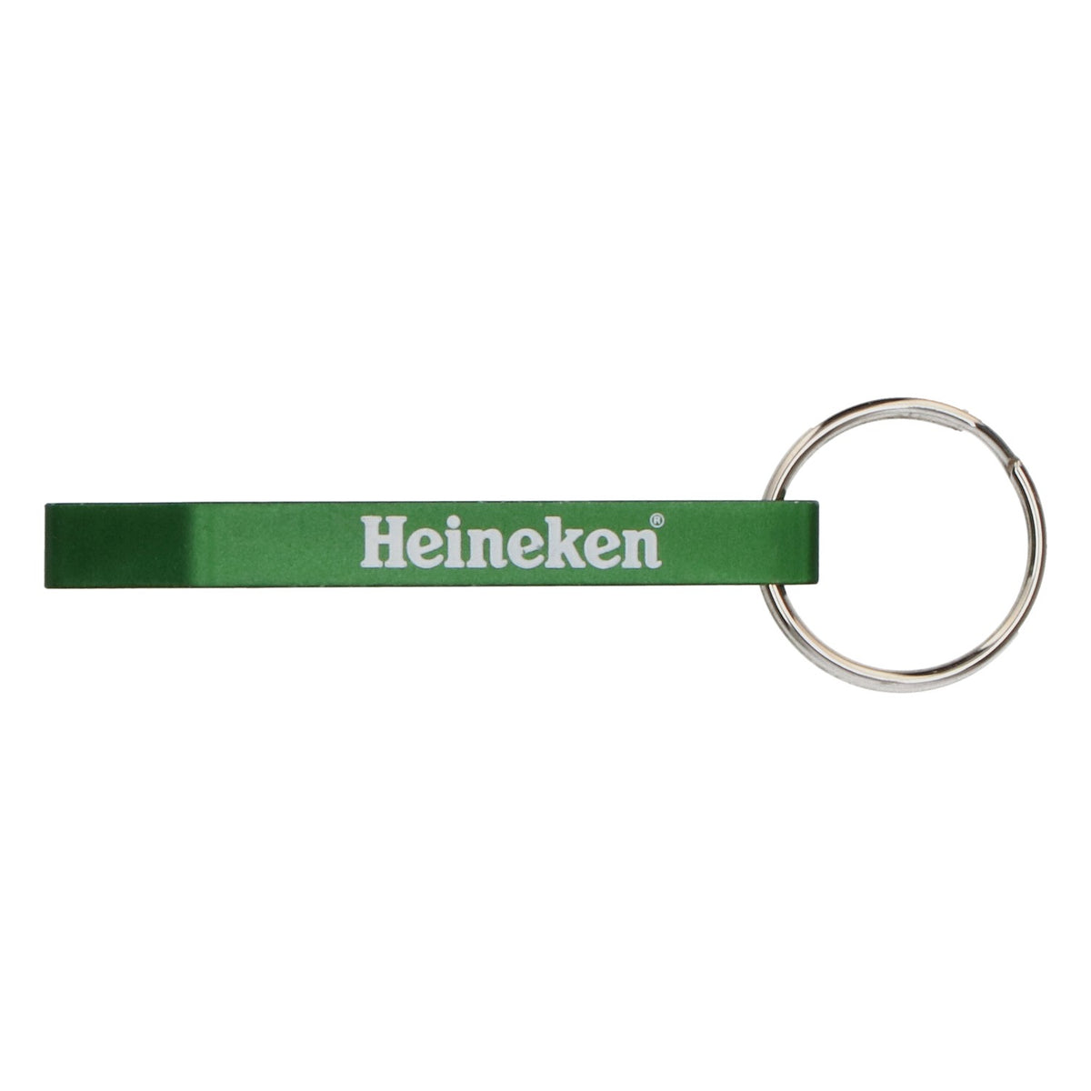 Portachiavi Heineken con apribottiglie e stappacapsule, in metallo verde, originale – Vista 3