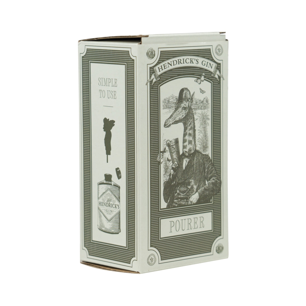 Hendricks Gin Versatore Giraffa in metallo Dosatore per bottiglie – Vista 2