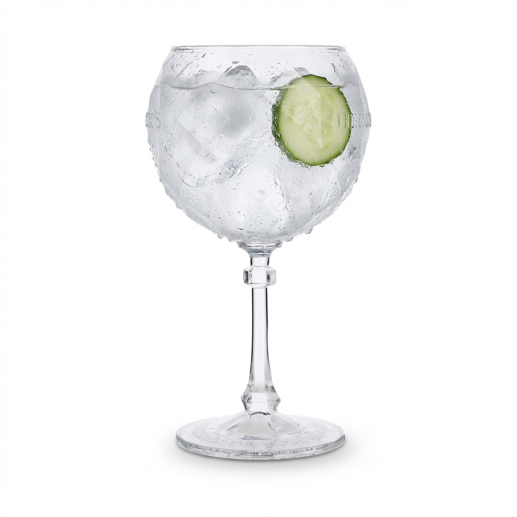 Bicchiere da gin Hendricks 0,5 l Design Bicchieri a palloncino Elegante profilo in rilievo Aperitivo – Vista 2