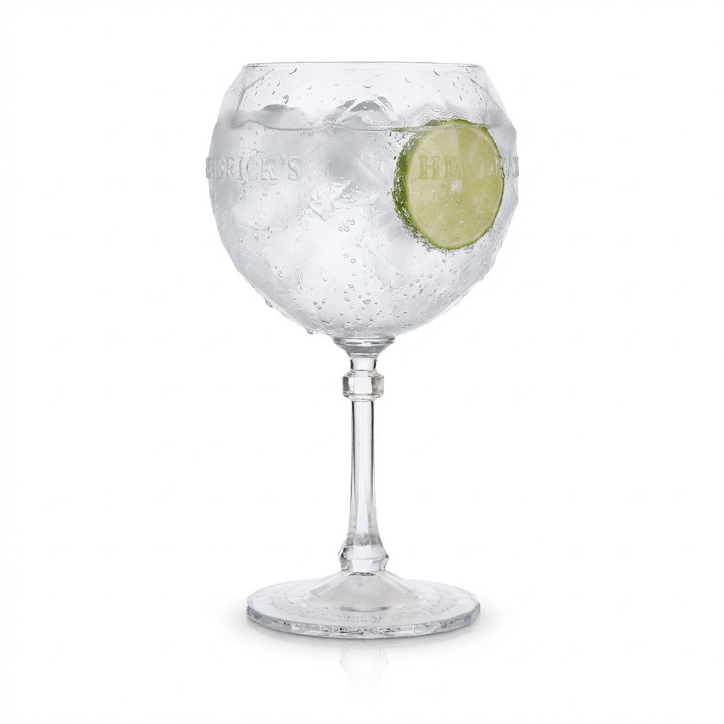 Bicchiere da gin Hendricks 0,5 l Design Bicchieri a palloncino Elegante profilo in rilievo Aperitivo – Vista 3