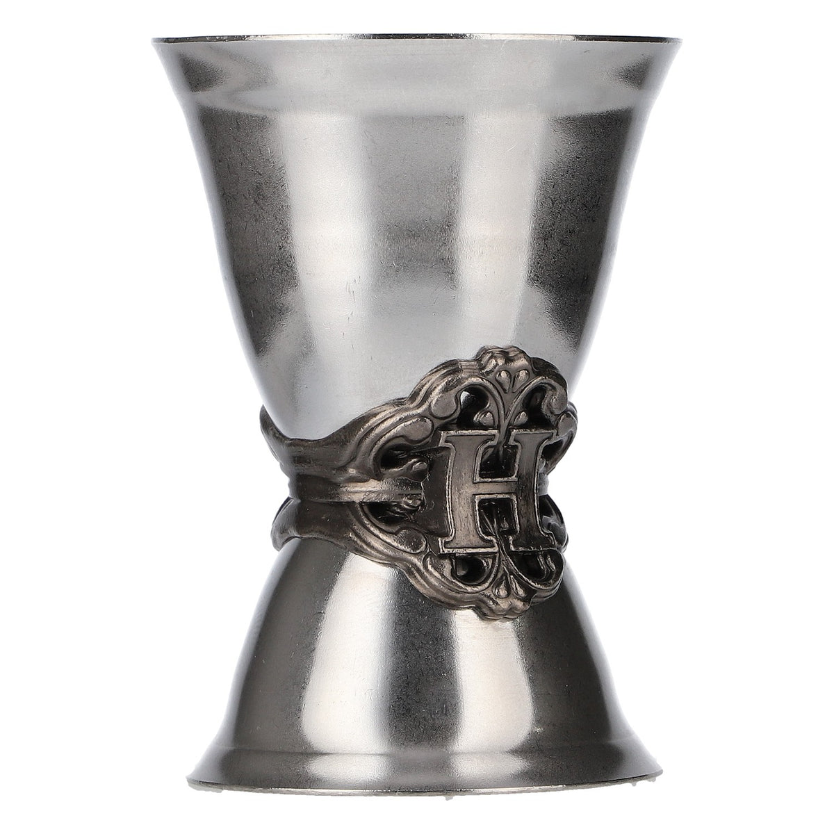 Misurino per gin Hendricks Gin Jigger Accessori da bar Decorato in argento – Vista 2