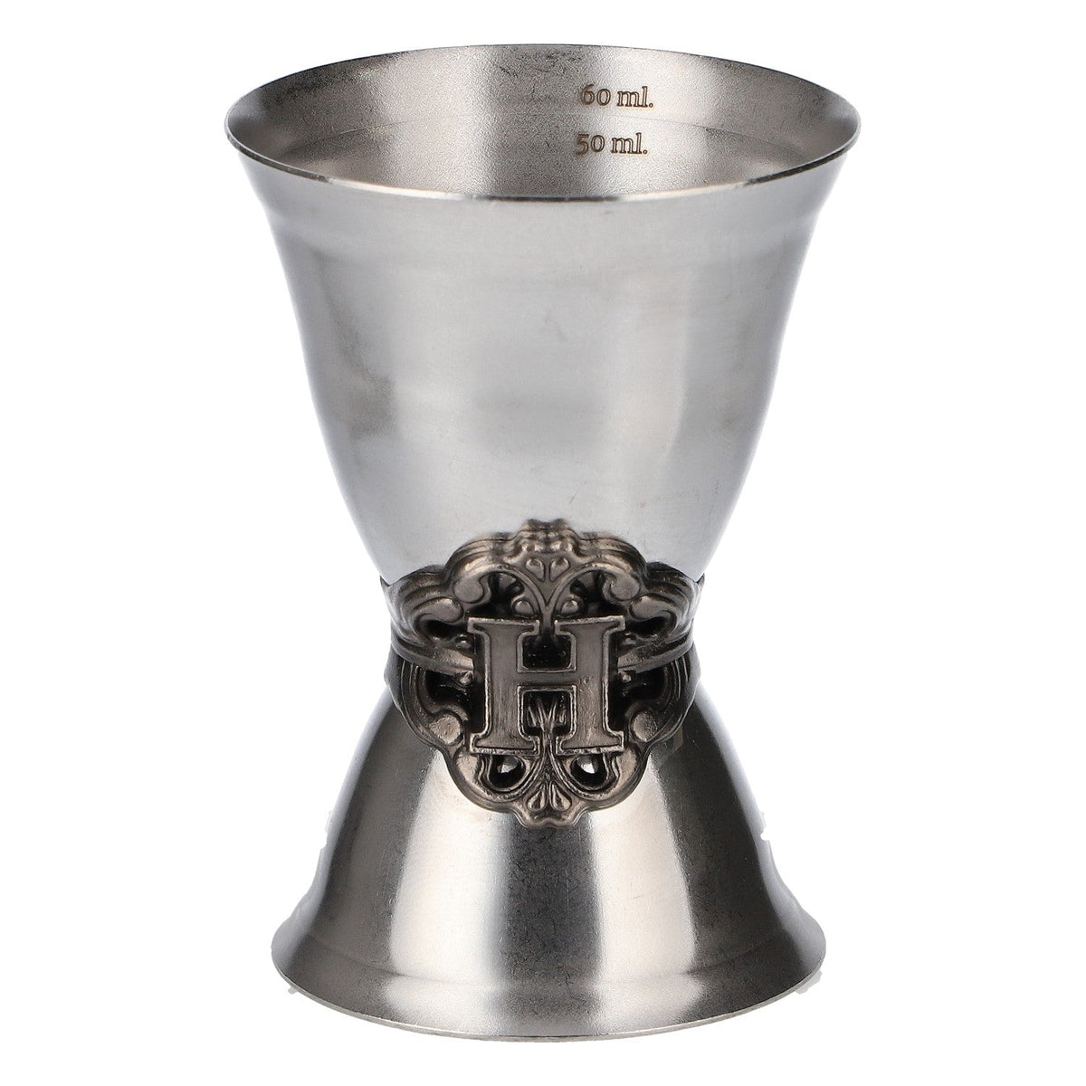 Set Hendricks Gin Bar II composto da 6 bicchieri LD, 1 misurino, 1 versatore in metallo – Vista 4