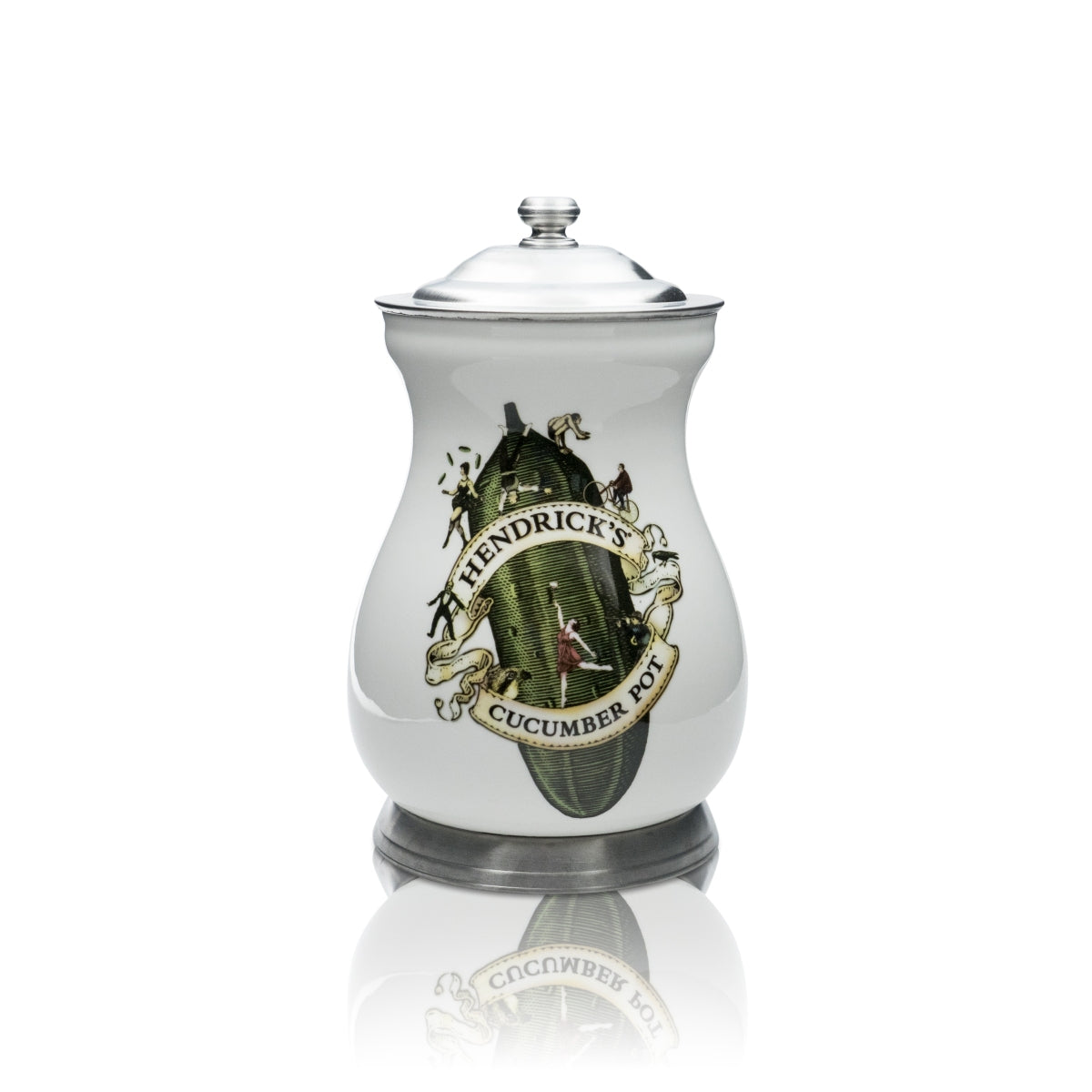 Hendricks Gurkentopf Cucumber Pot Contenitore da 1,5 l Gin Tonic Longdrink Cocktail Bar