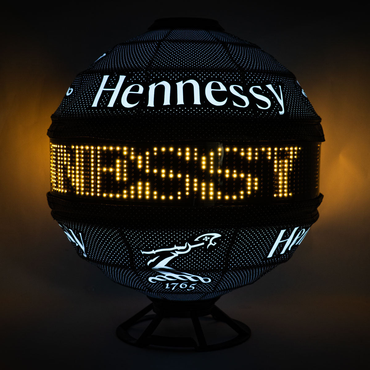 Insegna luminosa LED Hennessy Cognac Globe Insegna luminosa Lampada da bar – Vista 5