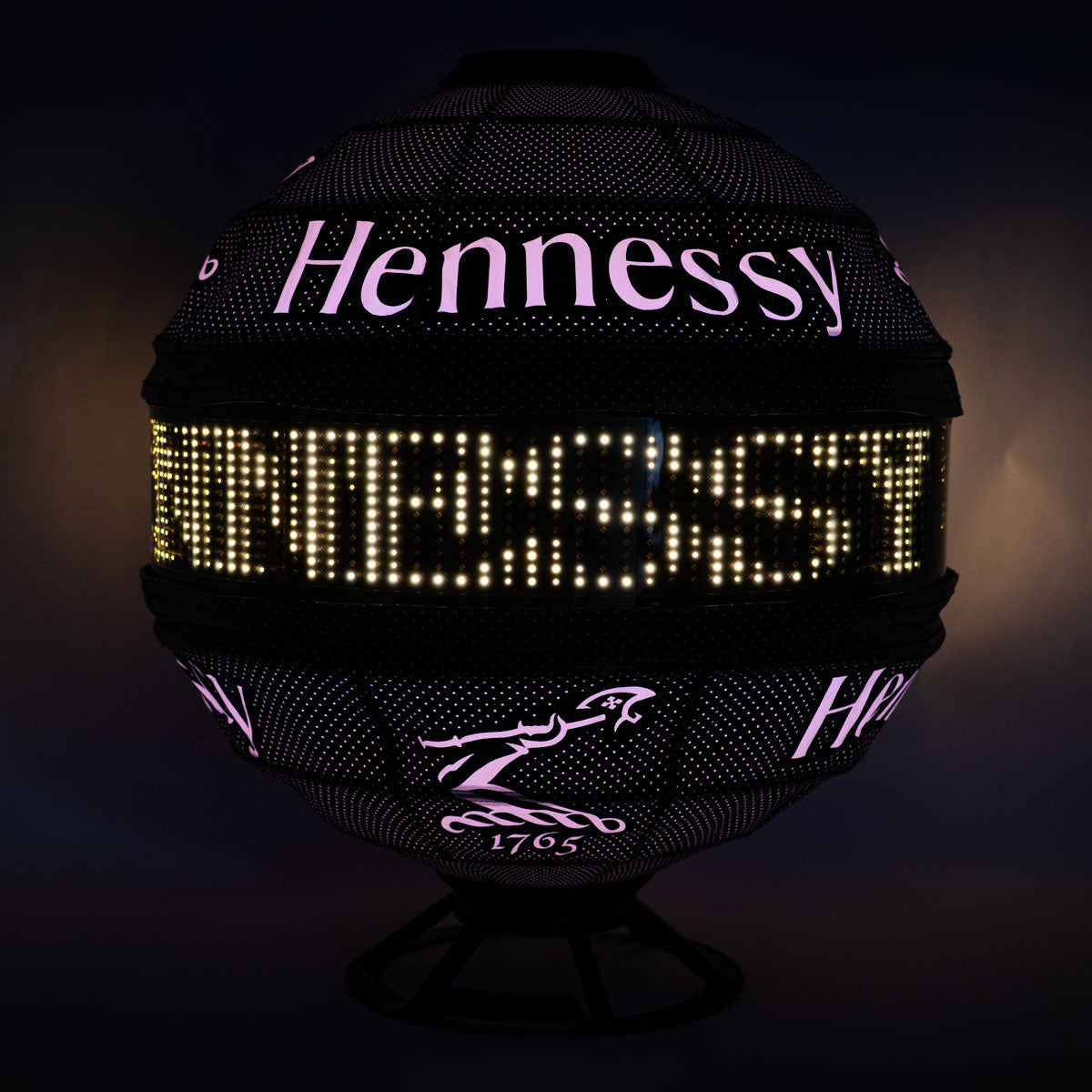 Insegna luminosa LED Hennessy Cognac Globe Insegna luminosa Lampada da bar – Vista 6