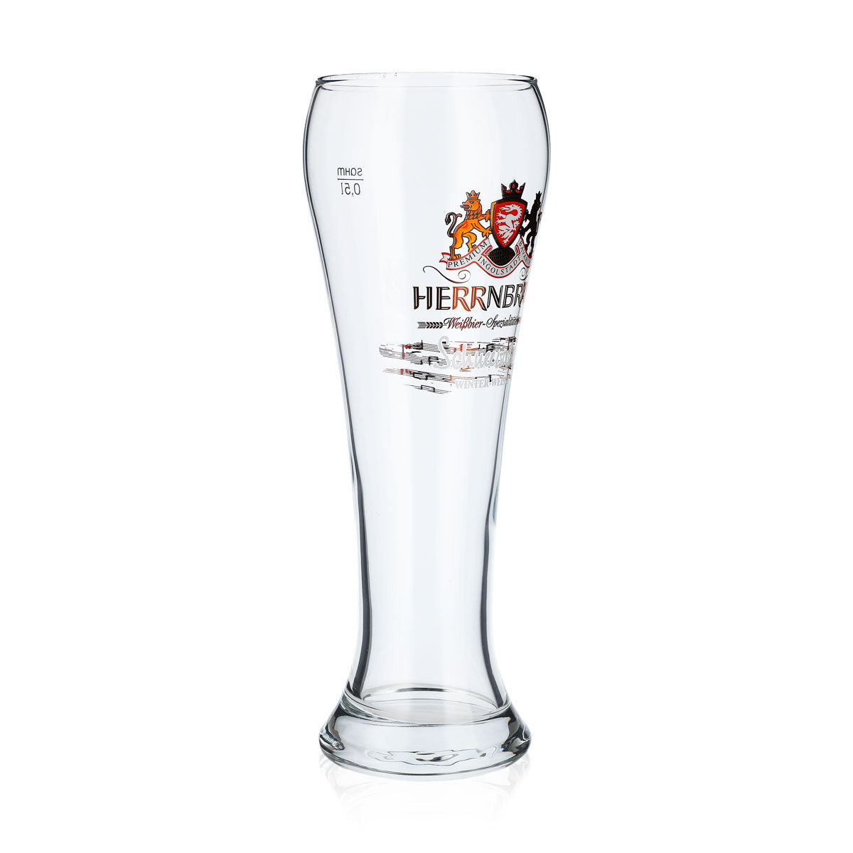 Bicchiere da birra Herrbräu da 0,5 l Bicchiere da birra bianca "Schneewalter Winter-Weisse" Sahm – Vista 2