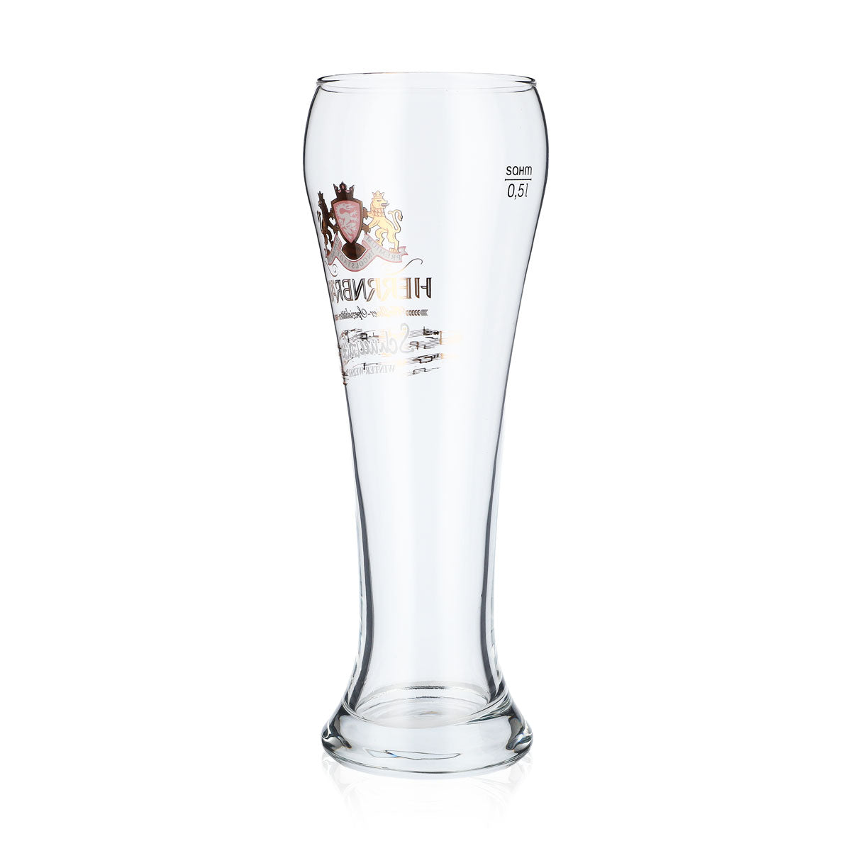 Bicchiere da birra Herrbräu da 0,5 l Bicchiere da birra bianca "Schneewalter Winter-Weisse" Sahm – Vista 3
