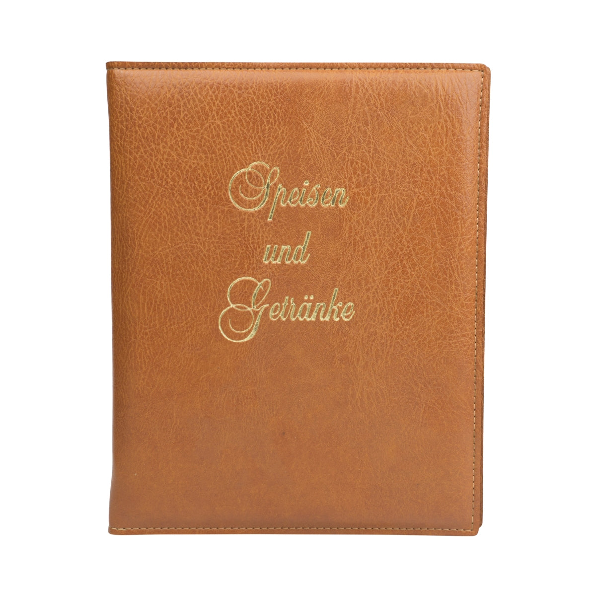 Hirsch Bräu Birra Menu Ringbook Similpelle A4 Menu Bevande Portabevande marrone