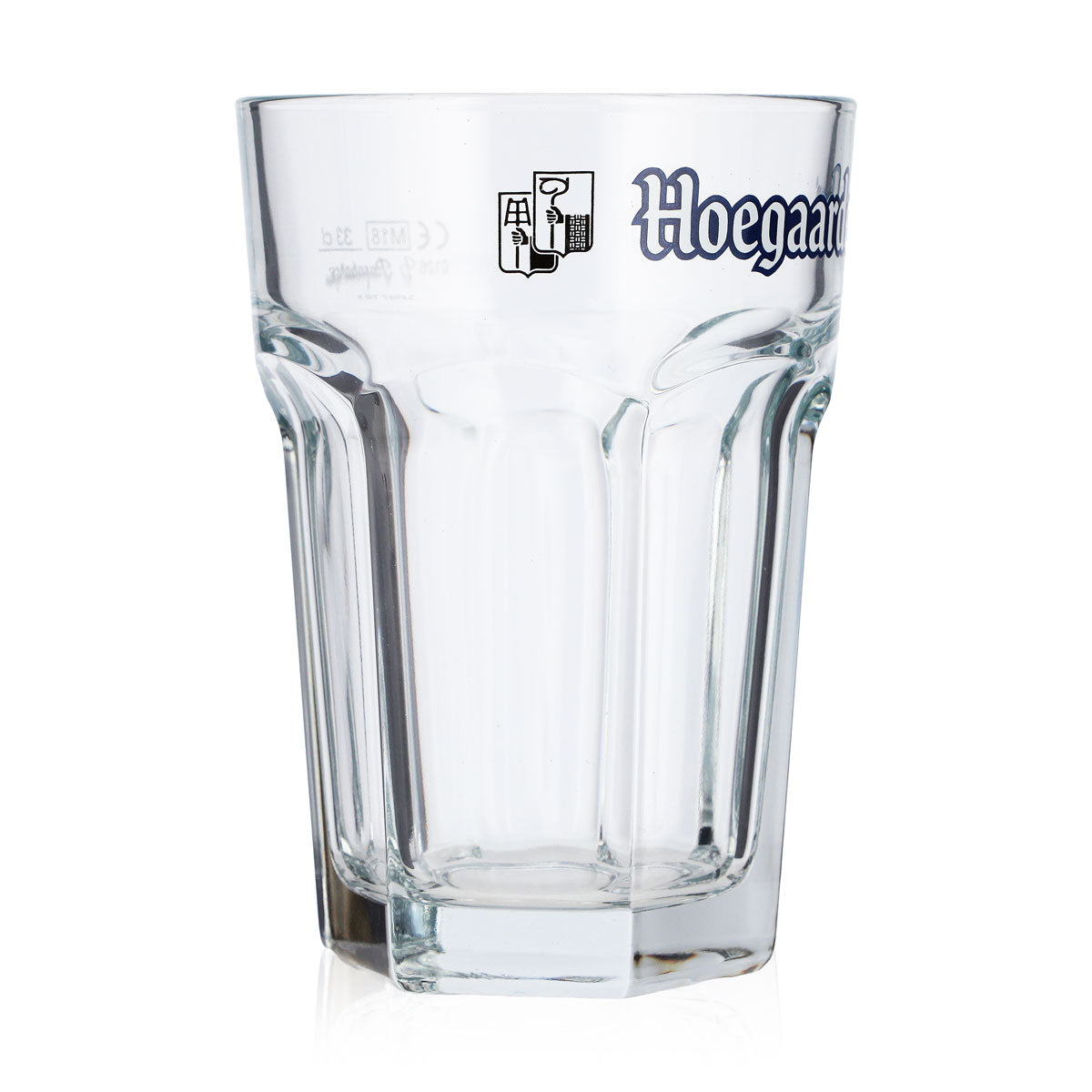 Bicchiere da birra Hoegaarden da 0,33 l con logo in rilievo bianco/blu, Pasabahce – Vista 2