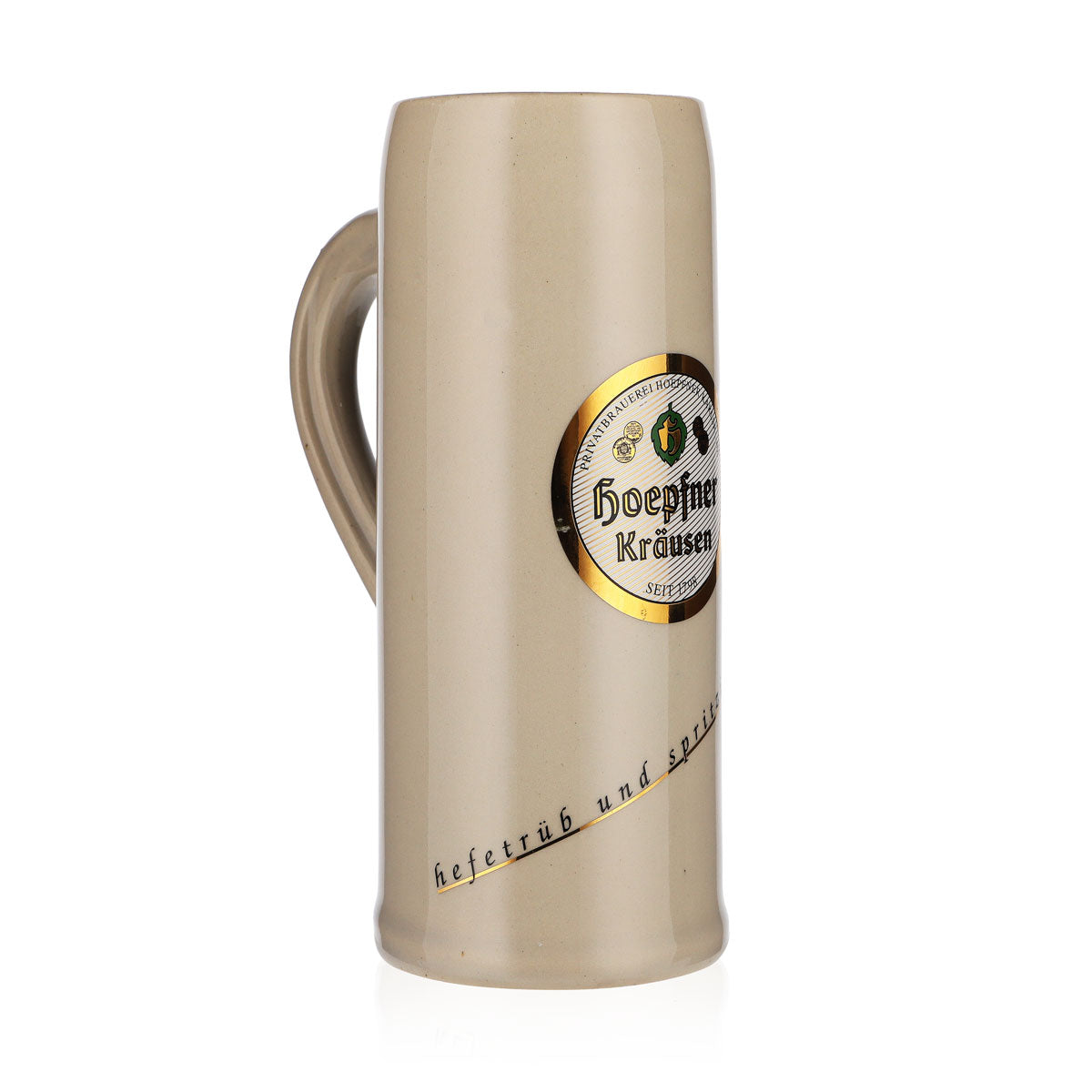 Bicchiere da birra Hoepfner 0,5 l Boccale da birra in terracotta Bicchiere da collezione "Hoepfner Kräusen" – Vista 2