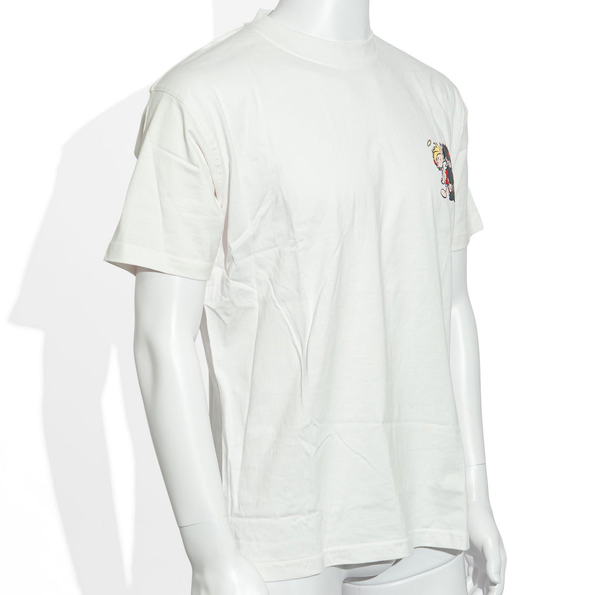 Bicchiere da whisky Höllensprudel bianco, maglietta in cotone Nici con motivo Devil & Angel – Vista 2