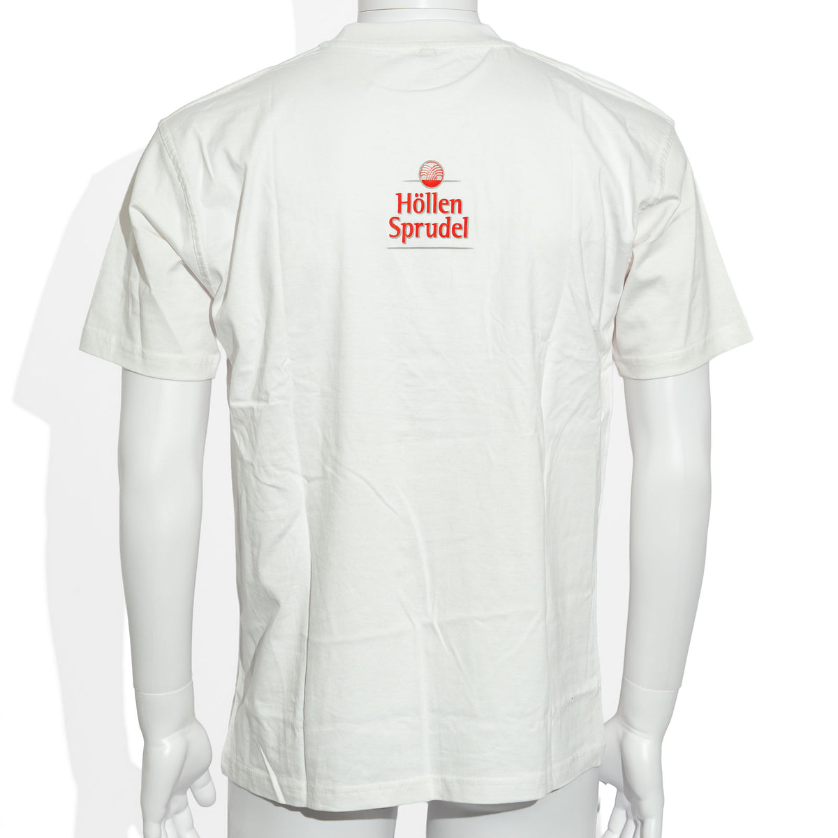 Bicchiere da whisky Höllensprudel bianco, maglietta in cotone Nici con motivo Devil & Angel – Vista 3