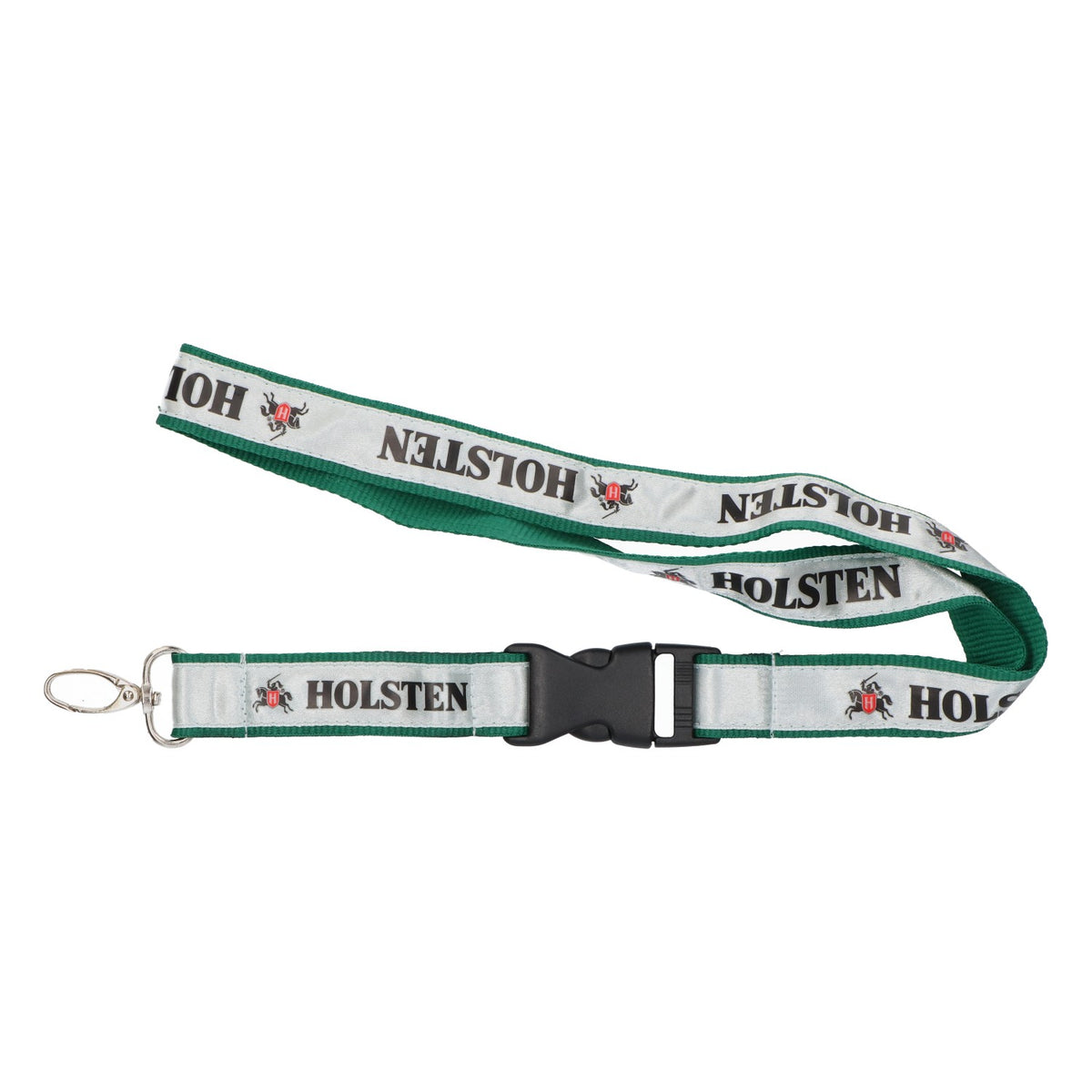 Portachiavi Holsten Bier Lanyard Verde/Bianco