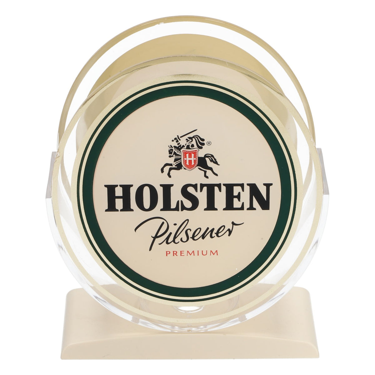 Portabicchieri in acrilico Holsten Pilsener per circa 30 sottobicchieri, anni '90 – Vista 2