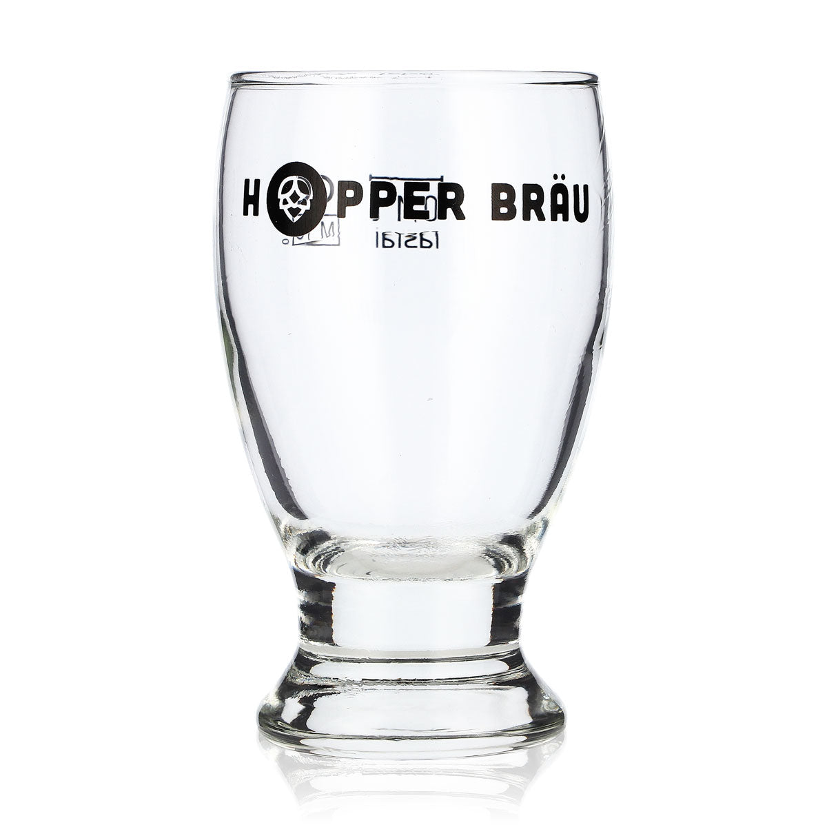 Hopper Bräu Bicchiere da birra Stamper 0,1 l Bicchiere a calice Mini Rastal Bicchiere da birra Bicchiere da Pils Pinta
