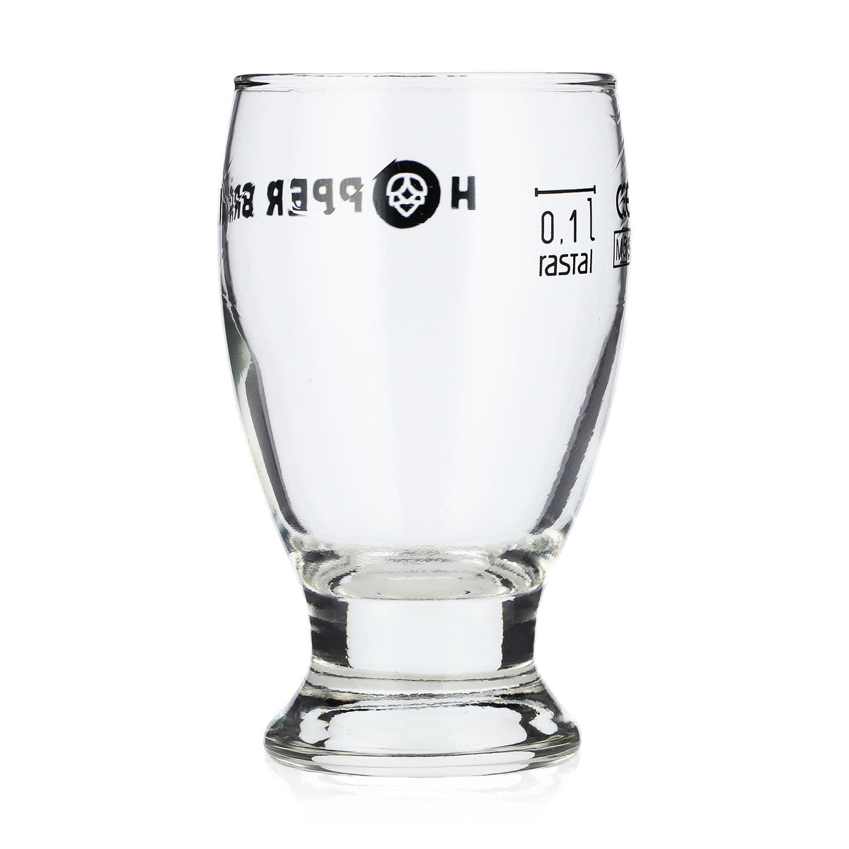 Hopper Bräu Bicchiere da birra Stamper 0,1 l Bicchiere a calice Mini Rastal Bicchiere da birra Bicchiere da Pils Pinta – Vista 3