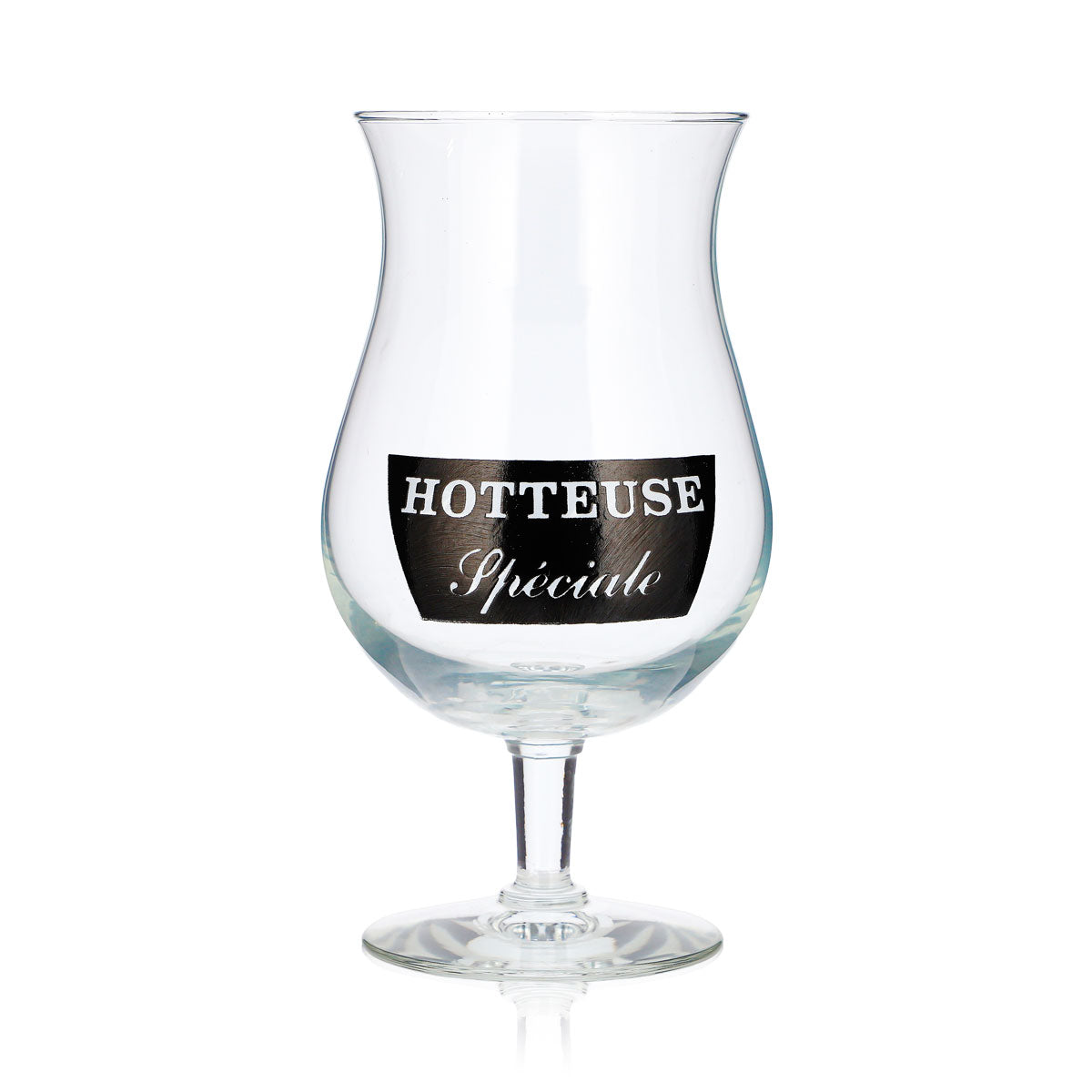 Bicchiere da birra Hotteuse, 0,39 l, modello Tulip Speciale, con logo nero – Vista 2