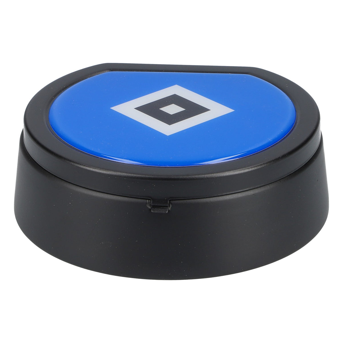 HSV Amburgo Posacenere Ashtry "HSV" con coperchio e spegnifiamma